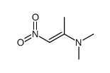 1-Propen-2-amine, N,N-dimethyl-1-nitro-, (E) Structure