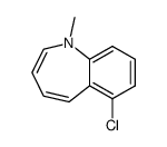 6-chloro-1-methyl-1H-benzo[b]azepine结构式