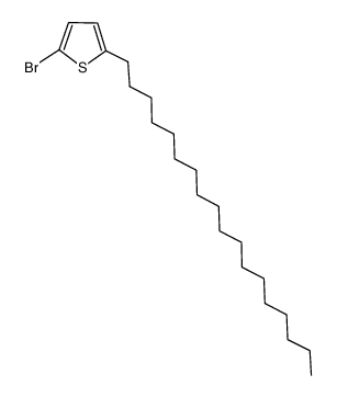 2-bromo-5-octadecylthiophene Structure