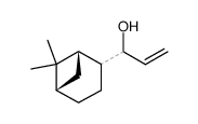 (-)(Ξ)-1-((1S,2Ξ)-6,6-dimethyl-norpinan-2-yl)-allyl alcohol Structure