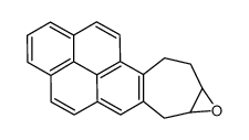 8,9,10,11-Tetrahydro-8,9-epoxy-7H-cyclohepta[a]pyrene Structure