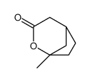 5-methyl-4-oxabicyclo[3.2.1]octan-3-one结构式