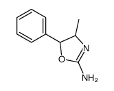 (4R,5R)-4-methyl-5-phenyl-4,5-dihydro-1,3-oxazol-2-amine结构式