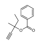 3-methylpent-1-yn-3-yl benzoate Structure