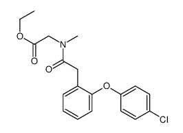 ethyl 2-(2-(2-(4-chlorophenoxy)phenyl)-N-Methylacetamido)acetate picture