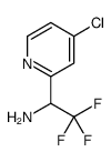 1-(4-氯吡啶-2-基)-2,2,2-三氟乙胺结构式