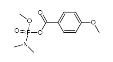 4-methoxybenzoic (methyl dimethylphosphoramidic) anhydride结构式