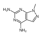 1-Methyl-1H-pyrazolo[3,4-d]pyrimidin-4,6-diamine结构式