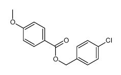 (4-chlorophenyl)methyl 4-methoxybenzoate Structure