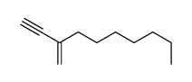 3-methylidenedec-1-yne Structure