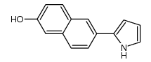 6-(1H-pyrrol-2-yl)naphthalen-2-ol Structure