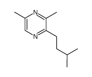 Pyrazine, 3,5-dimethyl-2-(3-methylbutyl)- (9CI) Structure