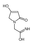 2-(3-hydroxy-5-oxo-2H-pyrrol-1-yl)acetamide结构式
