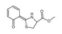 methyl-(2'-(2-hydroxyphenyl)-2'-thiazoline-4'-carboxylate) Structure