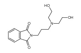 N-(3-phthalimidopropyl)diethanolamine Structure