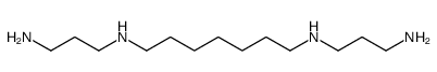 N,N'-bis(3-aminopropyl)heptane-1,7-diamine Structure
