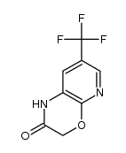 7-trifluoromethyl-1H-pyrido[2,3-b][1,4]oxazin-2-one结构式