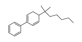 [4-(1,1-dimethylhexyl)-1,5-cyclohexadien-1-yl]-benzene Structure