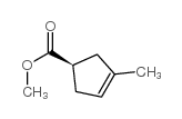 3-Cyclopentene-1-carboxylicacid,3-methyl-,methylester,(R)-(9CI)结构式