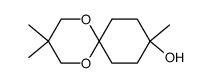 4-hydroxy-4-methylcyclohexanone-2,2-dimethyltrimethylene ketal结构式