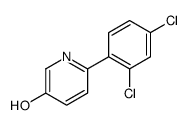 6-(2,4-dichlorophenyl)pyridin-3-ol结构式