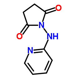 1-(2-Pyridinylamino)-2,5-pyrrolidinedione Structure