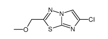 6-chloro-2-(methoxymethyl)imidazo[2,1-b][1,3,4]thiadiazole结构式