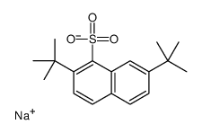 sodium,2,7-ditert-butylnaphthalene-1-sulfonate Structure