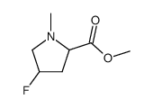 Proline, 4-fluoro-1-methyl-, methyl ester, L- (8CI) Structure