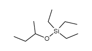 triethyl(sec-butoxy)silane结构式