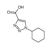 1-Cyclohexyl-1H-1,2,3-triazole-4-carboxylic acid Structure