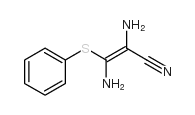 2,3-diamino-3-(phenylthio)-2-propenenitrile picture