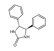 (R,R)-trans-4,5-diphenylimidazolidin-2-one结构式