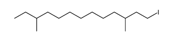 1-iodo-3,11-dimethyltridecane结构式