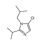5-Chloro-1-isobutyl-2-isopropyl-1H-imidazole Structure
