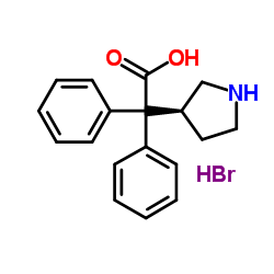 (S)-2,2-Diphenyl-2-(Pyrrolidin-3-Yl)Acetic Acid (Hydrobromide) picture