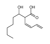 2-buta-1,3-dienyl-3-hydroxyoctanoic acid结构式