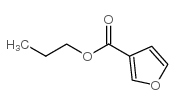 3-Furancarboxylicacid,propylester(9CI) structure
