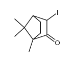 3-iodo-bornan-2-one Structure