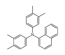 N,N-bis(3,4-dimethylphenyl)naphthalen-1-amine Structure
