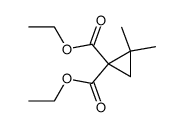 diethyl 2,2-dimethyl cyclopropane 1,1-dicarboxylate结构式