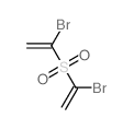 Ethene,1,1'-sulfonylbis[1-bromo-结构式