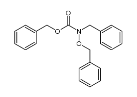 (phenylmethoxy)-N-(phenylmethoxy)-N-benzylcarboxamide Structure