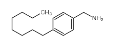 (4-octylphenyl)methanamine Structure