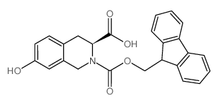 (S)-2-(((9H-芴-9-基)甲氧基)羰基)-7-羟基-1,2,3,4-四氢异喹啉-3-羧酸图片
