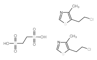 clomethiazole ethane-1,2-disulfonate structure