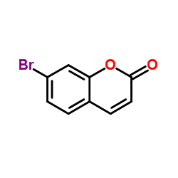 7-BROMO-2H-1-BENZOPYRAN-2-ONE structure