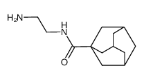 Adamantane-1-carboxylic acid (2-amino-ethyl)-amide结构式
