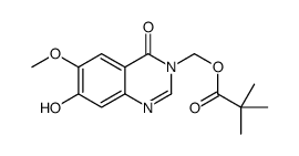 7-Hydroxy-6-methoxy-3-[(pivaloyloxy)methyl]-3,4-dihydroquinazolin-4-one picture