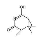 1,8,8-TRIMETHYL-3-AZA-BICYCLO[3.2.1]OCTANE-2,4-DIONE结构式